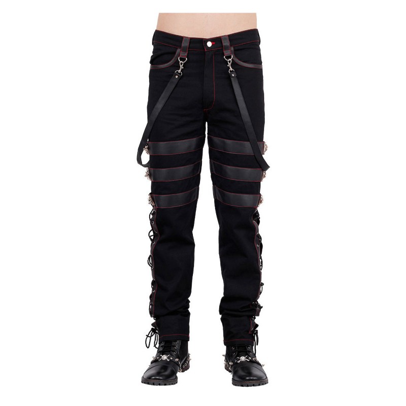 Men Gothic Trousers Pants Steampunk Vintage Cotton Gens Harem Pants